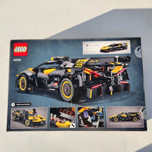 NEW LEGO Technic Bugatti Bolide Race Car Model 42151 Building Set Collectible Sp - Picture 13 of 13